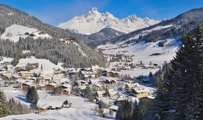 Urlaub in Filzmoos, Salzburgerland, Österreich